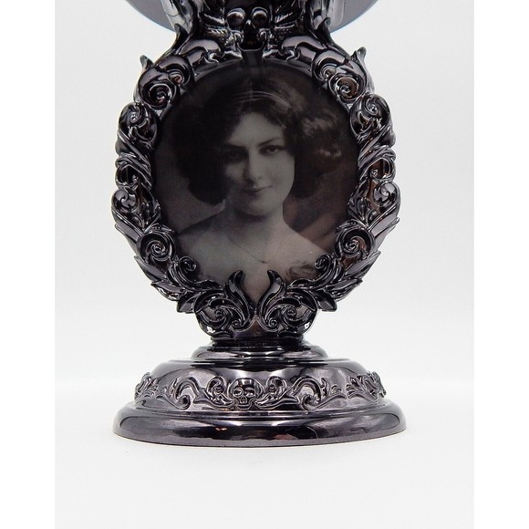 Bath And Body Works Halloween Candle Holder Lenticular Skulls Black Spooky 2023 - Picture 8 of 12